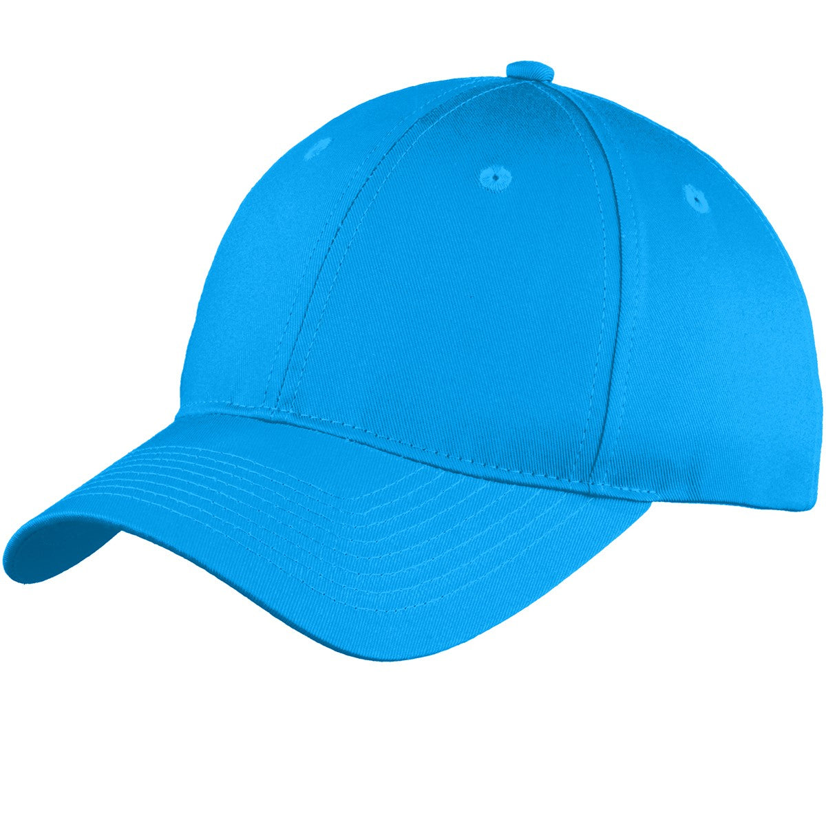 Port & Company® Youth Six-Panel Unstructured Twill Cap