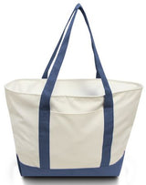 Bay View Giant Zipper Boat Tote Bag