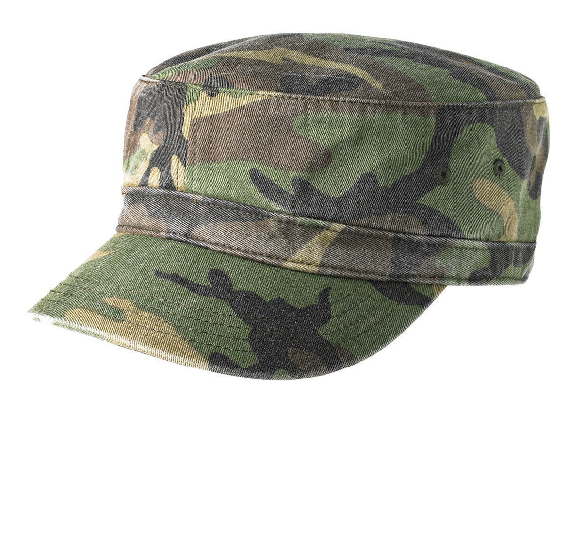 District ® Distressed Military Hat