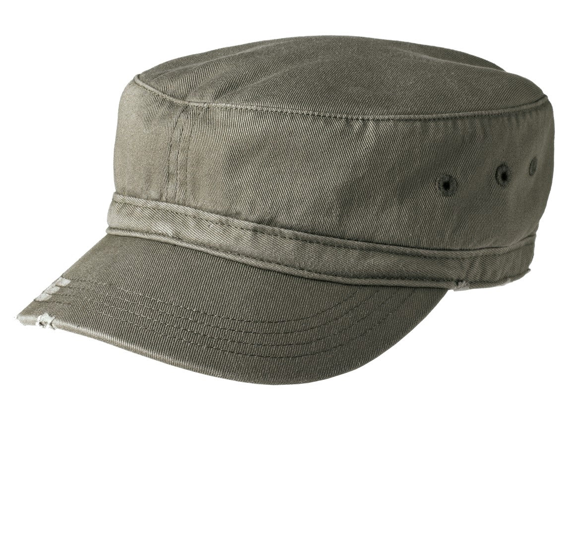 District ® Distressed Military Hat