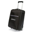 Black rolling / wheeled luggage with top handle for travel USA 