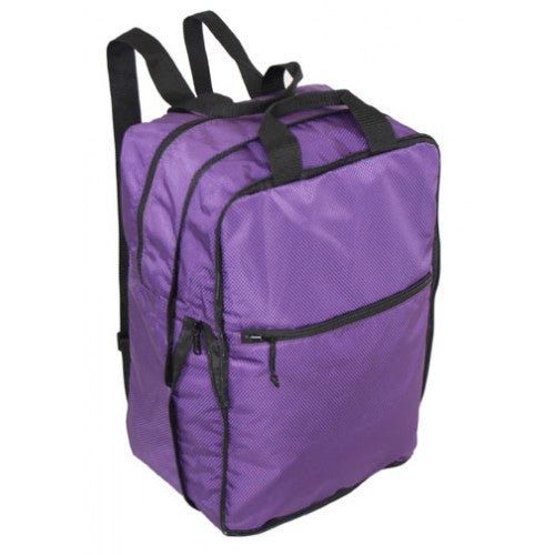 U-zip expandable packable backpack