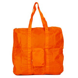 Expandable U-zip packable small carry duffel
