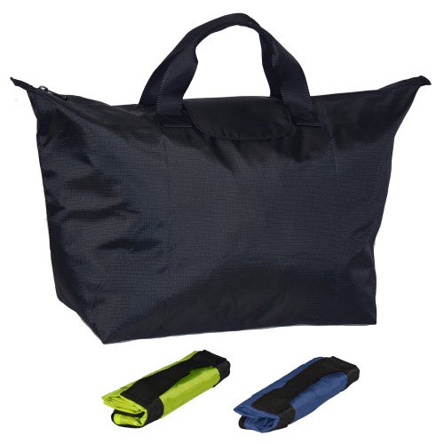 No zip expandable packable tote