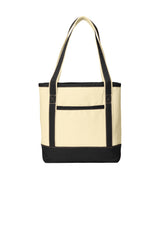 Port Authority® Medium Cotton Canvas Tote