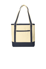 Port Authority® Medium Cotton Canvas Tote
