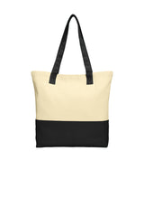 Port Authority® Colorblock Cotton Tote