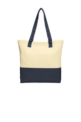 Port Authority® Colorblock Cotton Tote