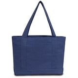 Seaside Cotton Pigment Dyed Boat Tote Bag