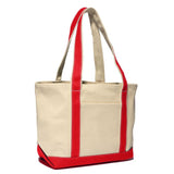 Windward Large Cotton Canvas Classic Resort Tote