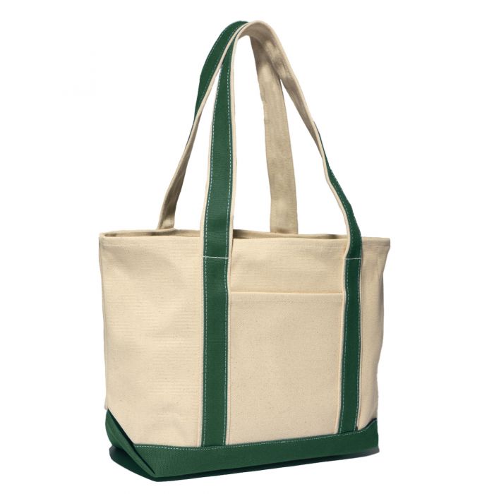 Windward Large Cotton Canvas Classic Resort Tote