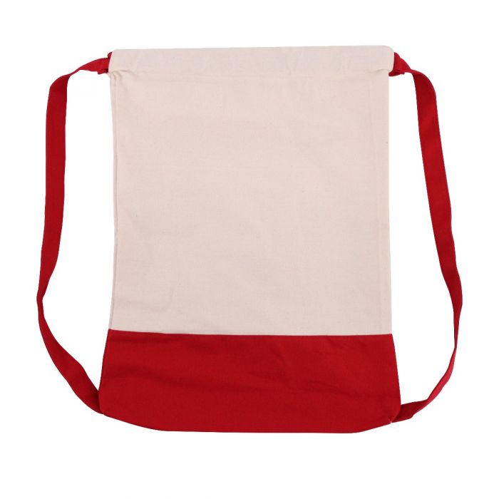 Cape Cod Cotton Drawstring Backpack