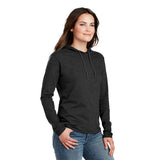 Anvil® Ladies 100% Combed Ring Spun Cotton Long Sleeve Hooded T-Shirt