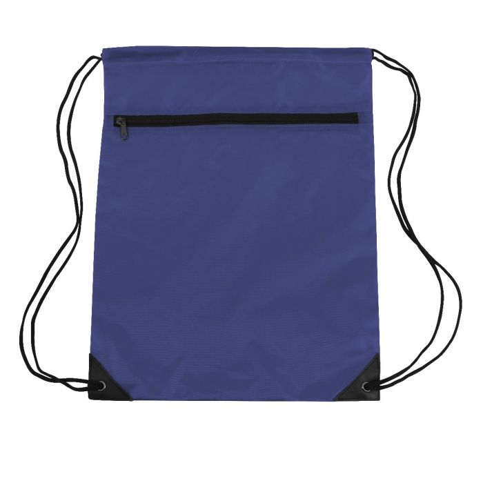 14" Zipper Drawstring Backpack