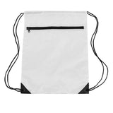 14" Zipper Drawstring Backpack