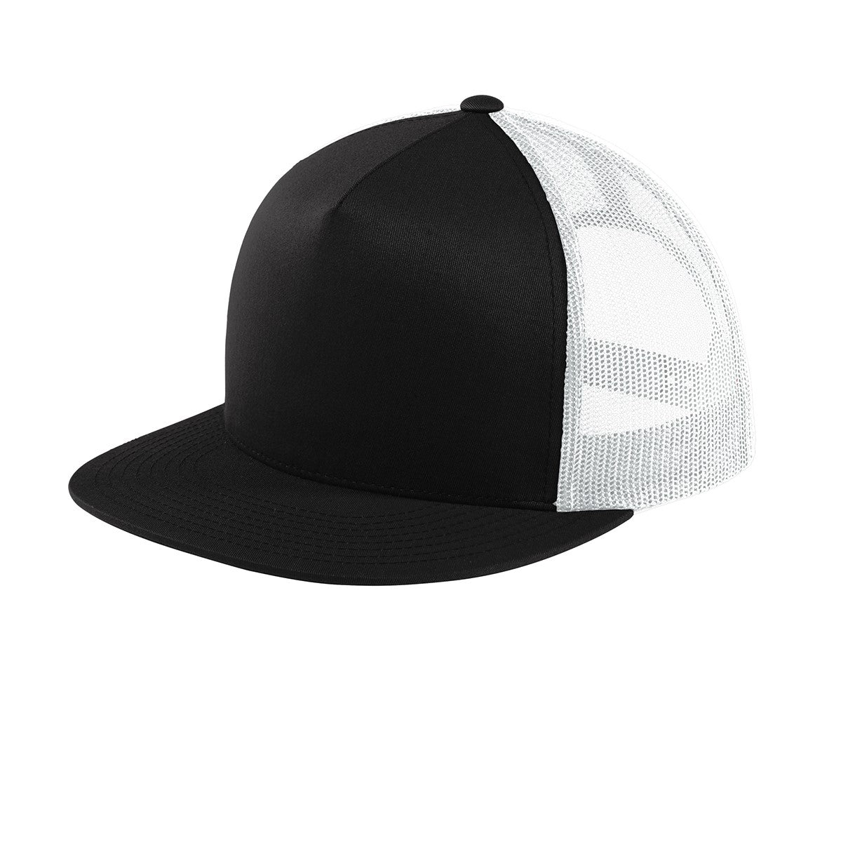 Sport-Tek ® Yupoong ® 5-Panel Classic Trucker Mesh Back Cap