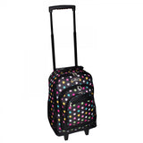 Wheeled Backpack With Pattern