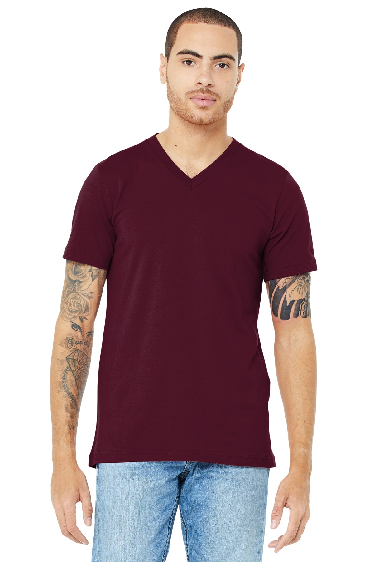 BELLA+CANVAS ® Unisex Jersey Short Sleeve V-Neck Tee