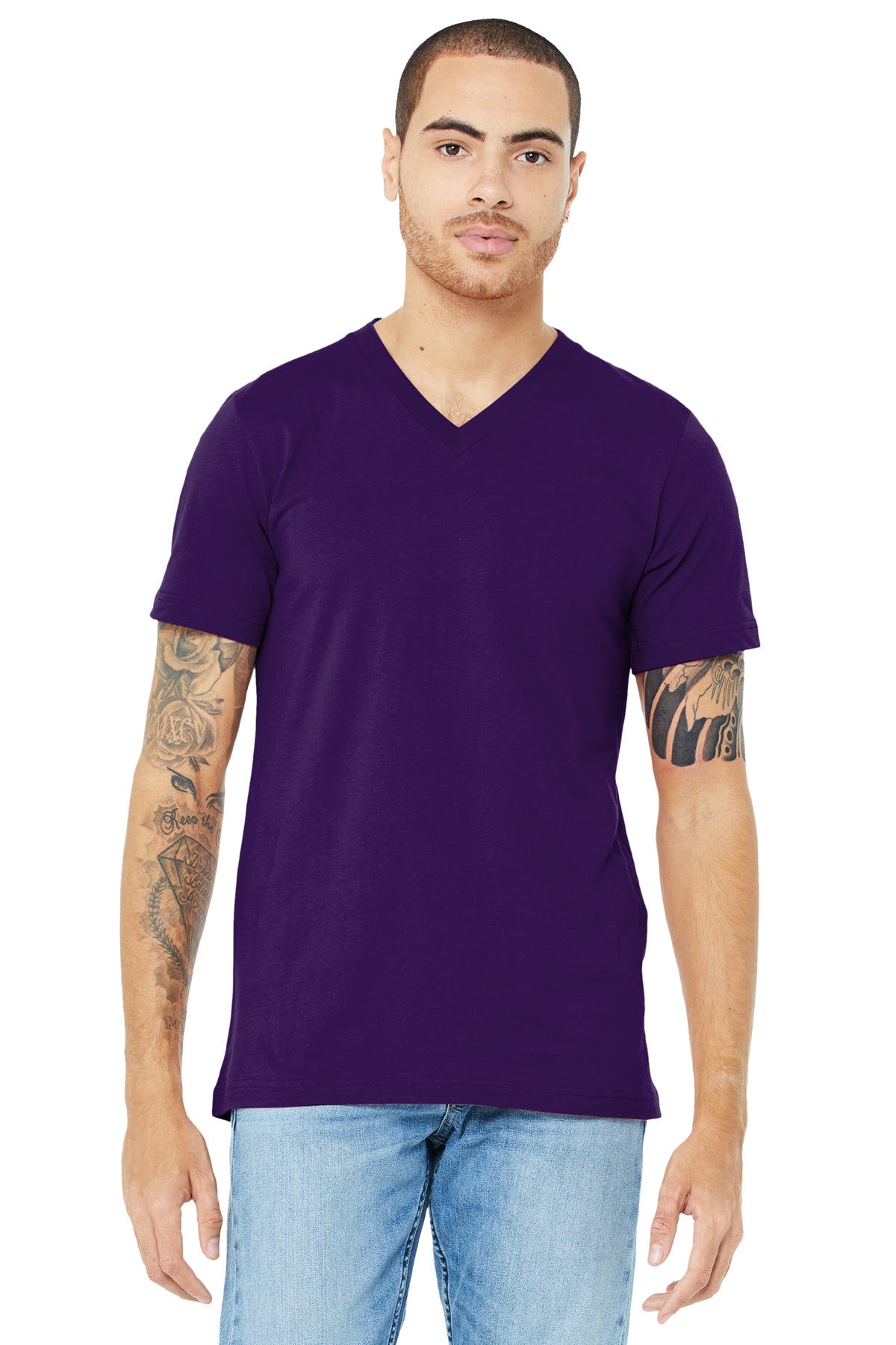 BELLA+CANVAS ® Unisex Jersey Short Sleeve V-Neck Tee
