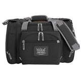 black duffel bags usa with gray strip