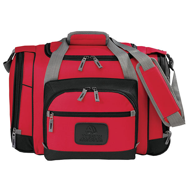 Red duffel bags usa