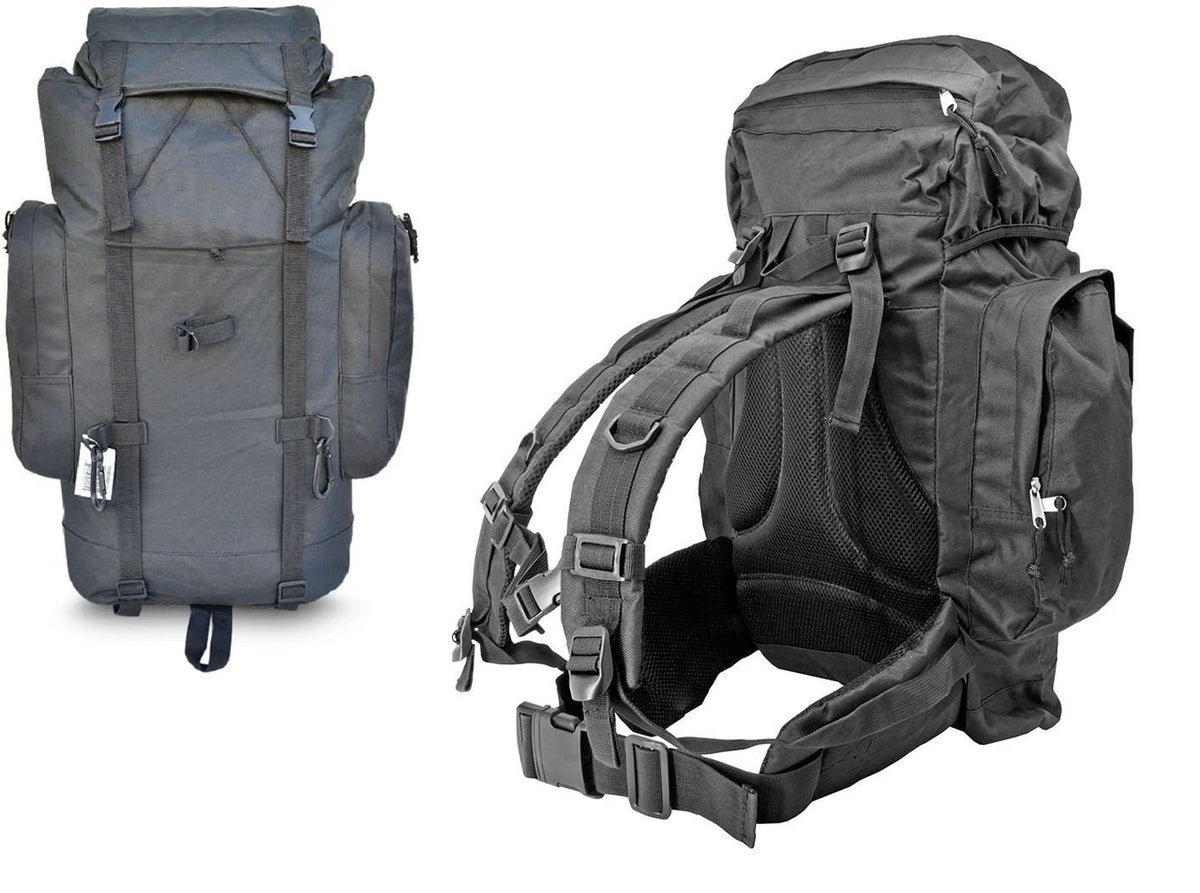 Black Large Tactical Day Pack Backpack Rucksack