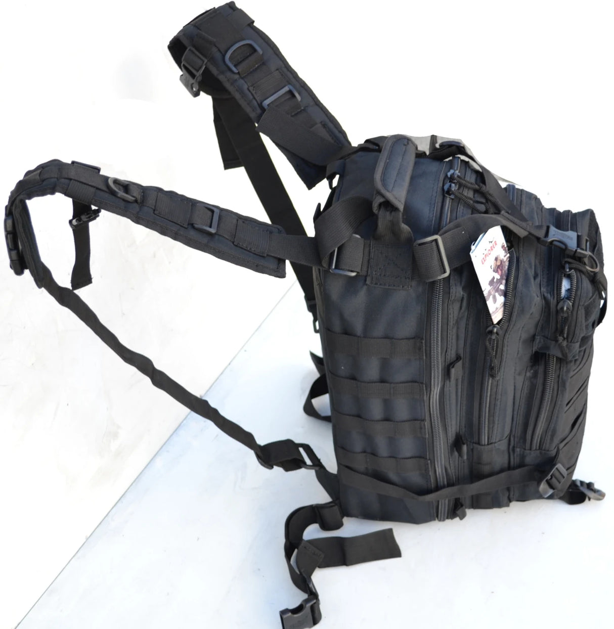 Explorer Black Tactical 72 Hour Combat Rucksack Backpack