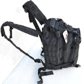 Explorer Black Tactical 72 Hour Combat Rucksack Backpack