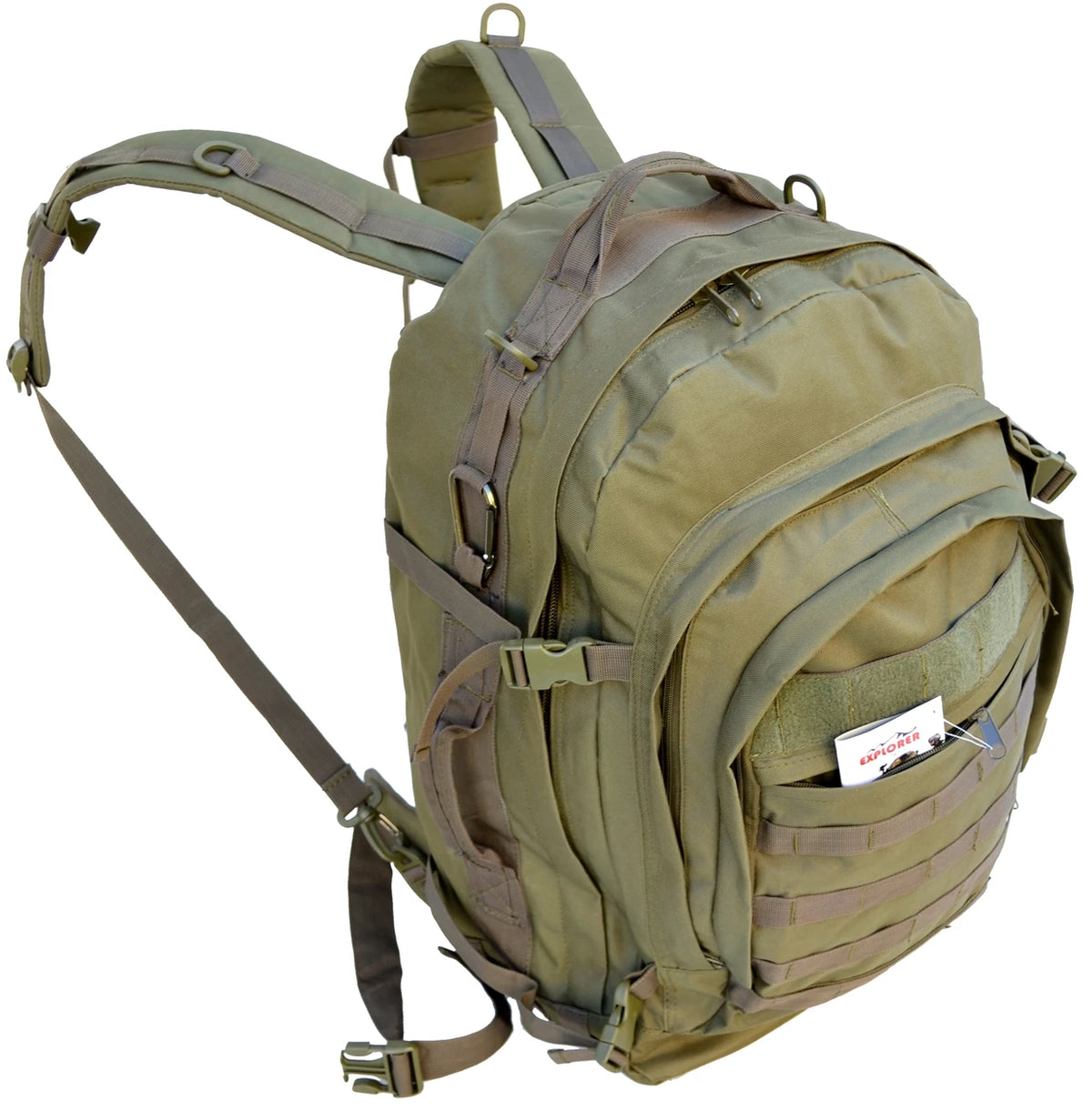 OD Green U.S. Military Level 3 Tactical Backpack