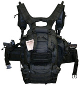 Black Tactical Gun Concealment Backpack