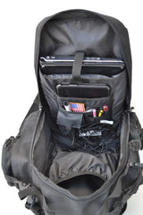 Black Tactical Gun Concealment Backpack