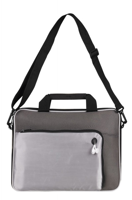 Gray laptop bag
