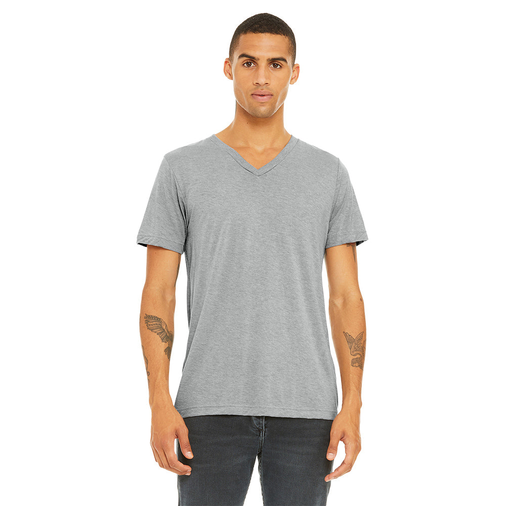 BELLA+CANVAS ® Unisex Triblend Short Sleeve V-Neck Tee