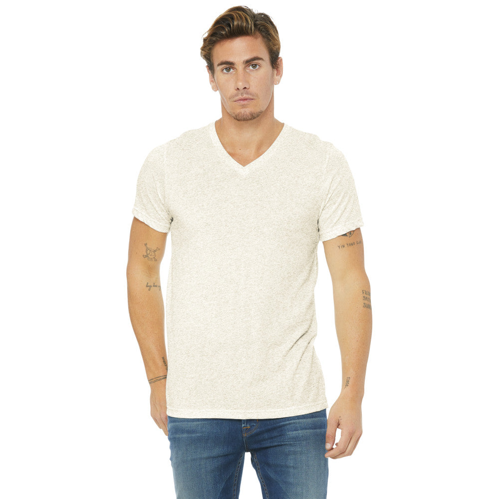 BELLA+CANVAS ® Unisex Triblend Short Sleeve V-Neck Tee