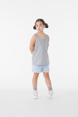 BELLA+CANVAS® Youth Heather CVC Tank