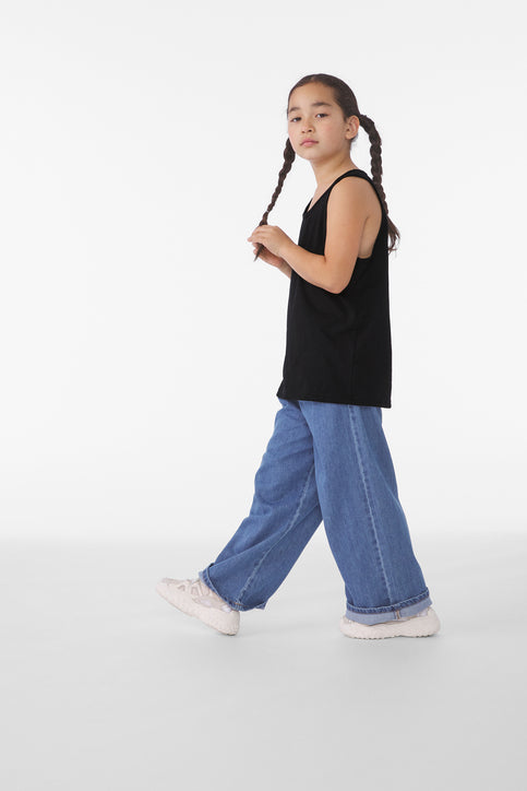 BELLA+CANVAS® Youth Heather CVC Tank
