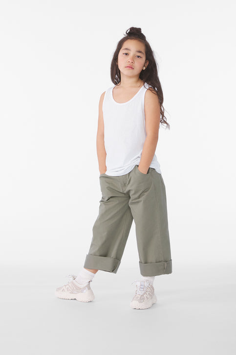 BELLA+CANVAS® Youth Heather CVC Tank