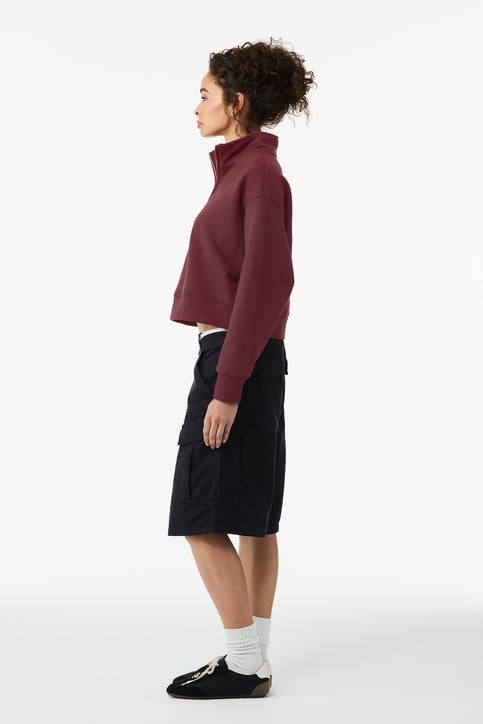 BELLA+CANVAS® Women’s 10-Ounce 1/2-Zip Pullover