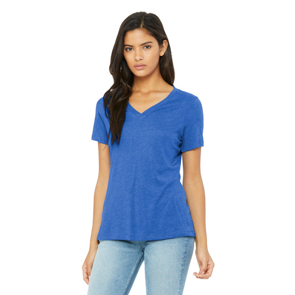 BELLA+CANVAS ® Women’s Relaxed Jersey Short Sleeve V-Neck Tee