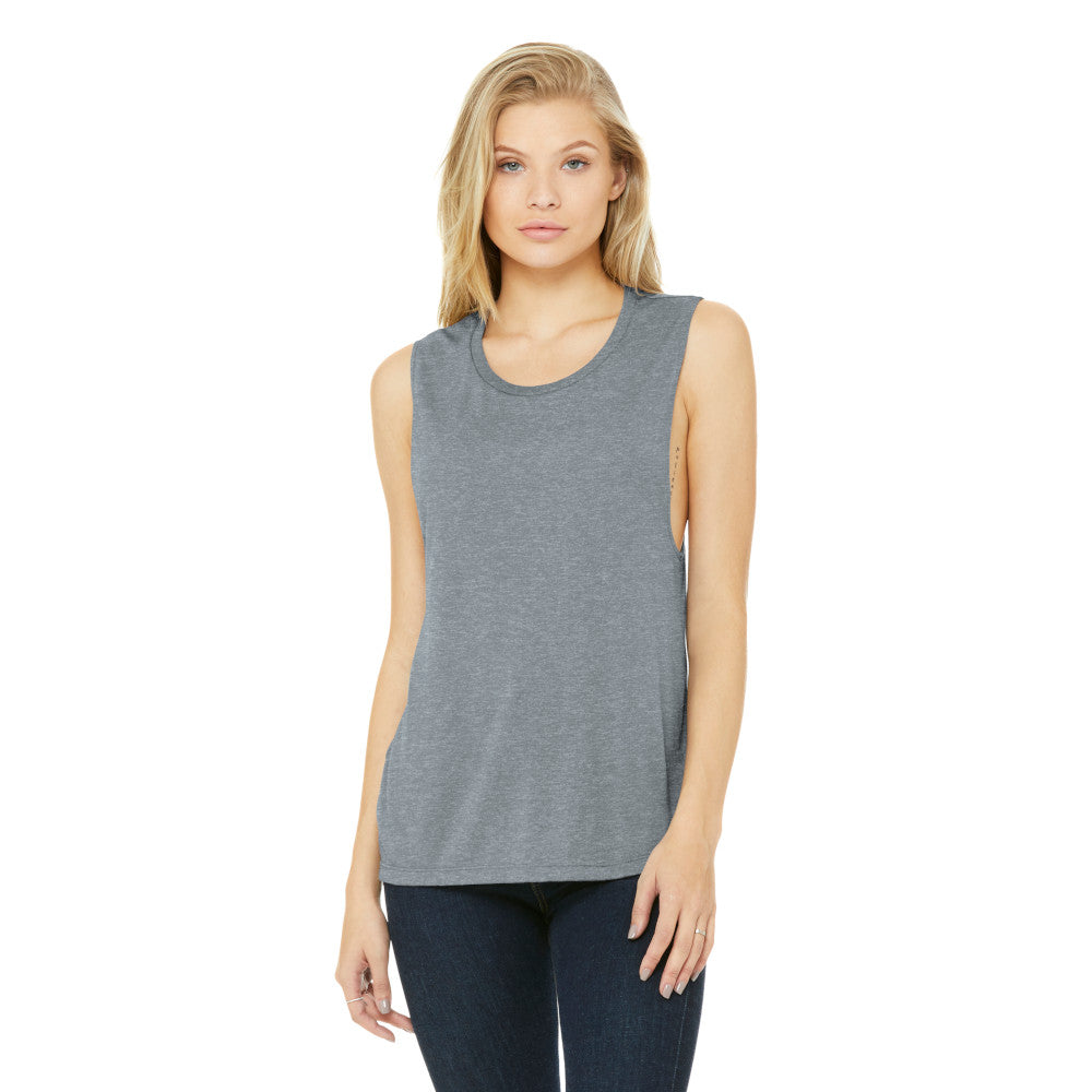 BELLA+CANVAS ® Women’s Flowy Scoop Muscle Tank