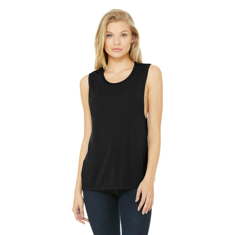 BELLA+CANVAS ® Women’s Flowy Scoop Muscle Tank