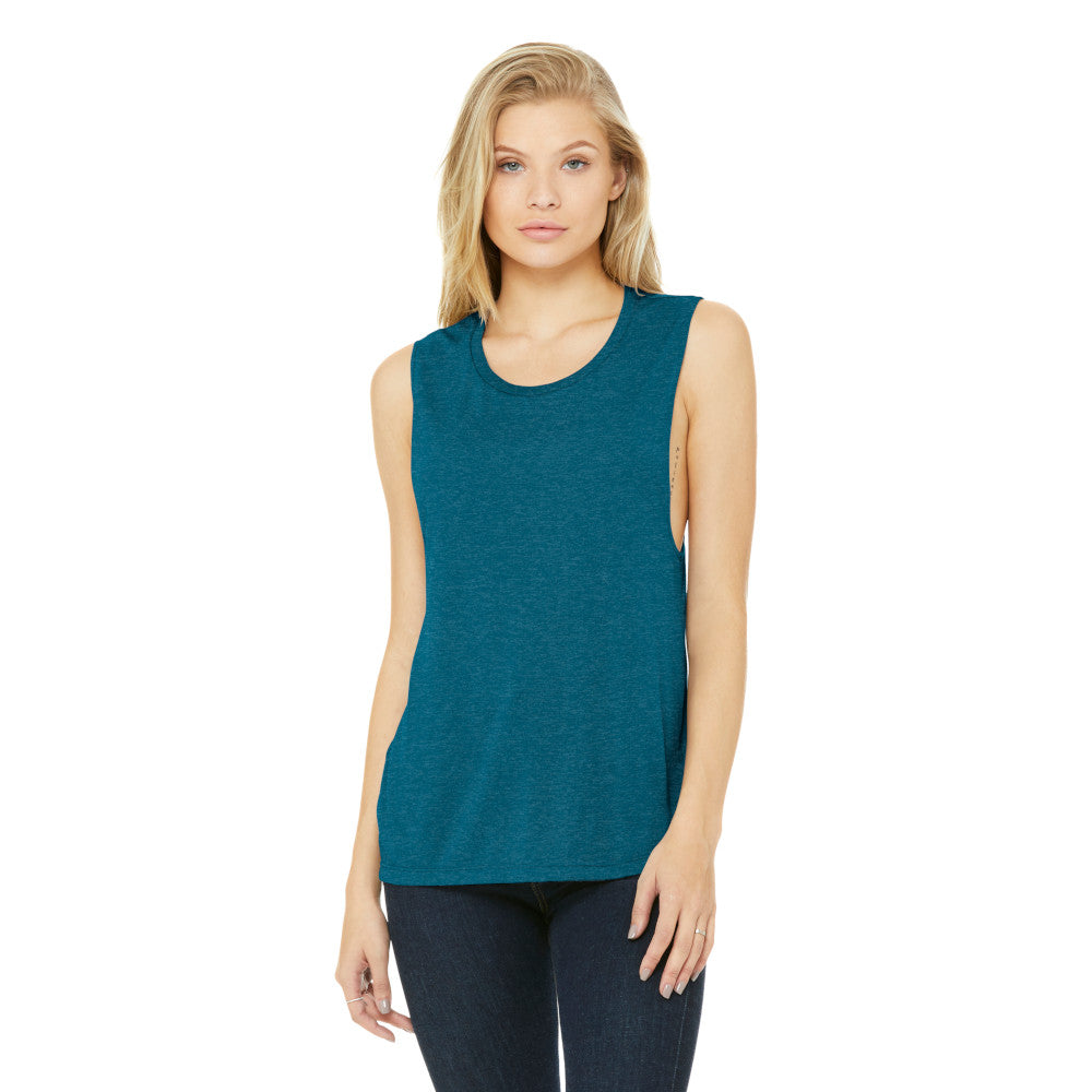 BELLA+CANVAS ® Women’s Flowy Scoop Muscle Tank