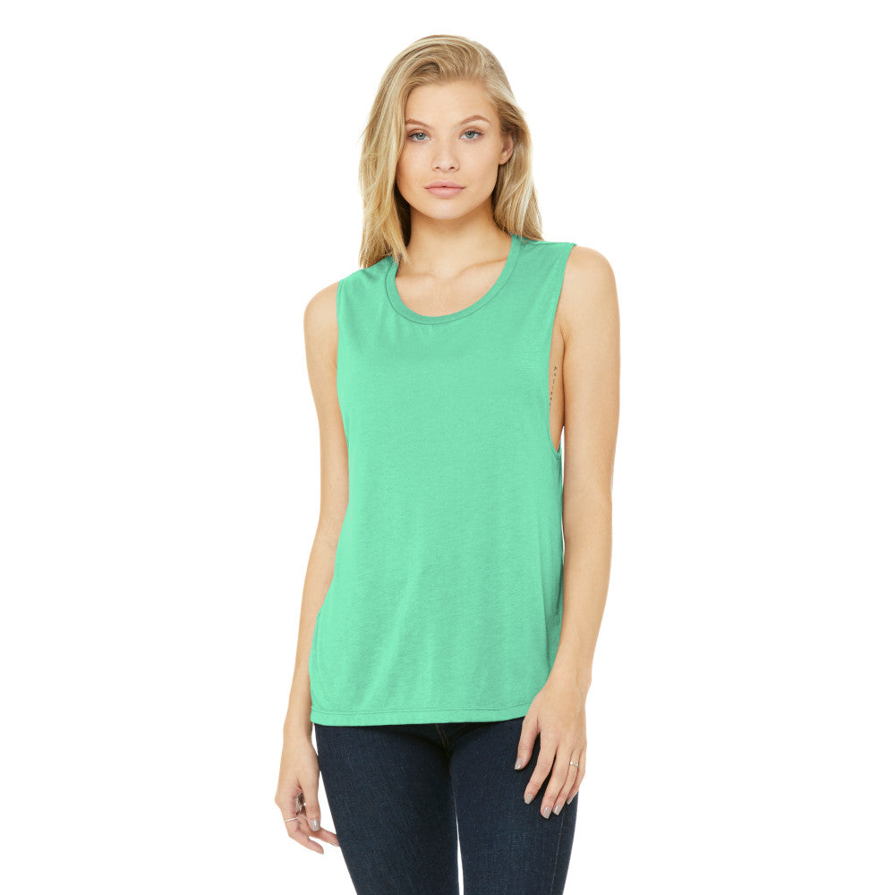 BELLA+CANVAS ® Women’s Flowy Scoop Muscle Tank