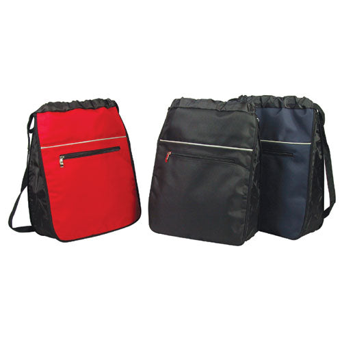 Expandable Drawstring Backpack