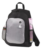 Grey backpack with a front pocket USA