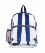 Clear Zipper Backpack