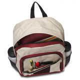 Backpack With Front And Side Pockets