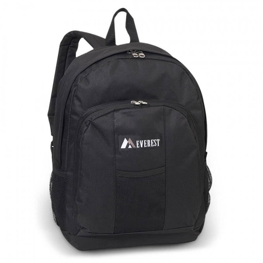 Backpack With Front And Side Pockets