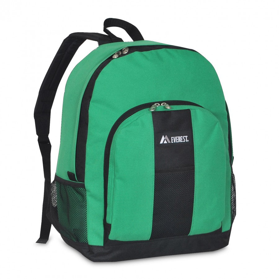 Backpack With Front And Side Pockets