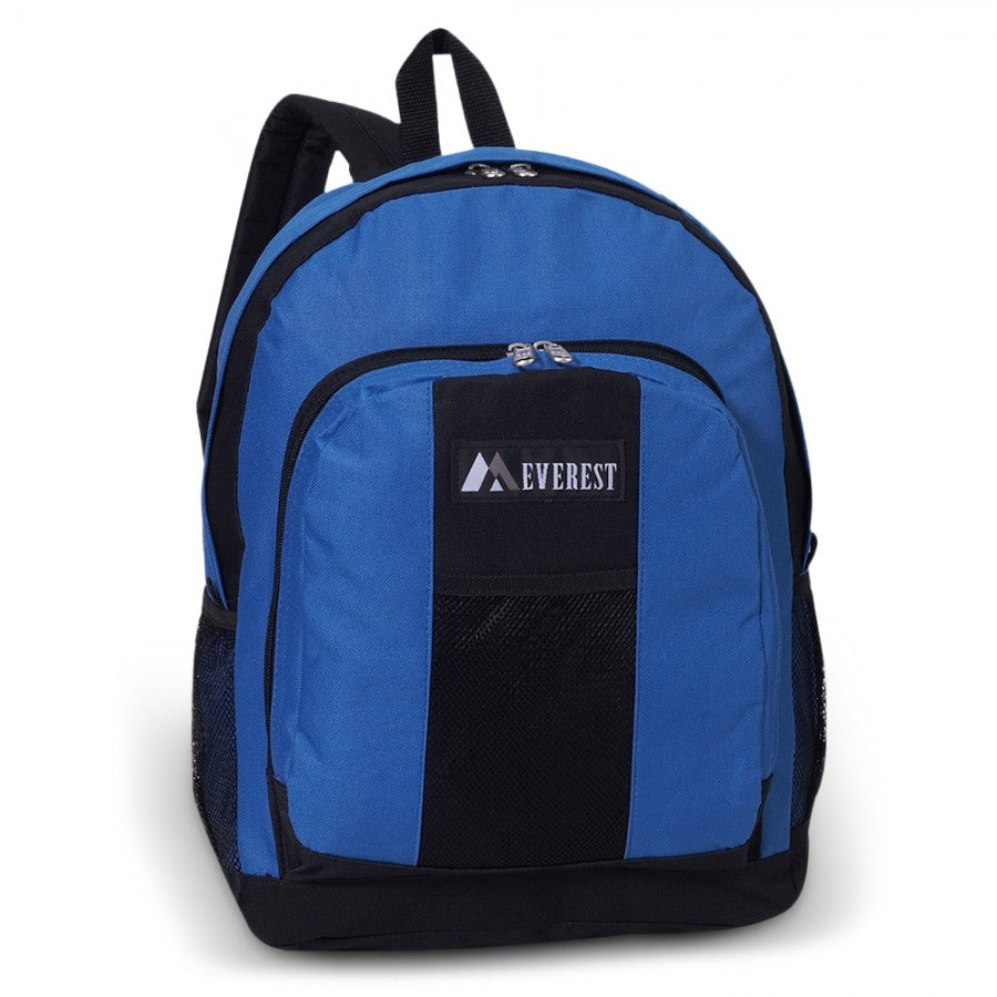 Backpack With Front And Side Pockets